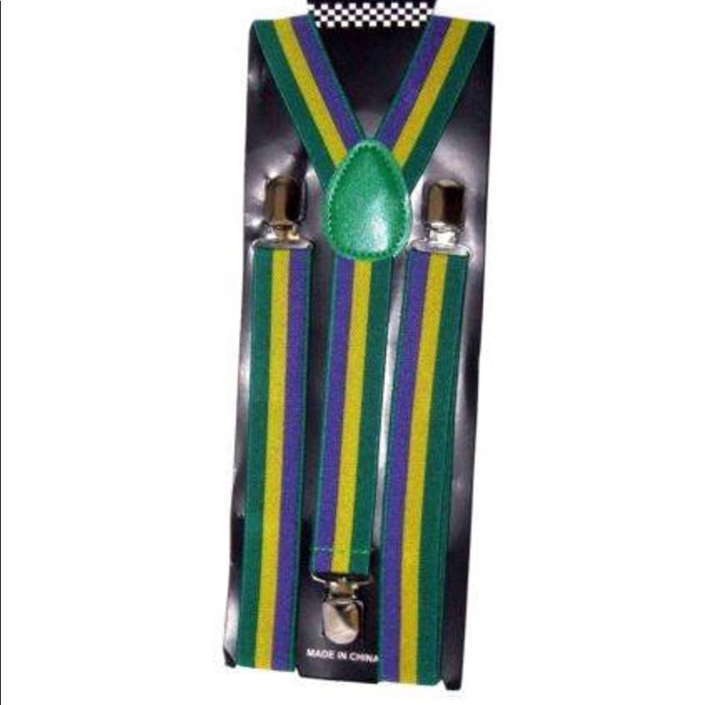 Mardi Gras Suspenders